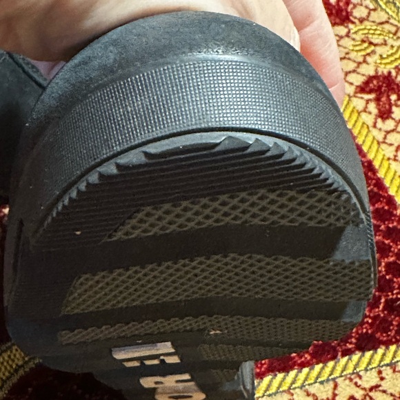 Sorel Joan up town wedge black leather size 7.5 - Picture 5 of 10